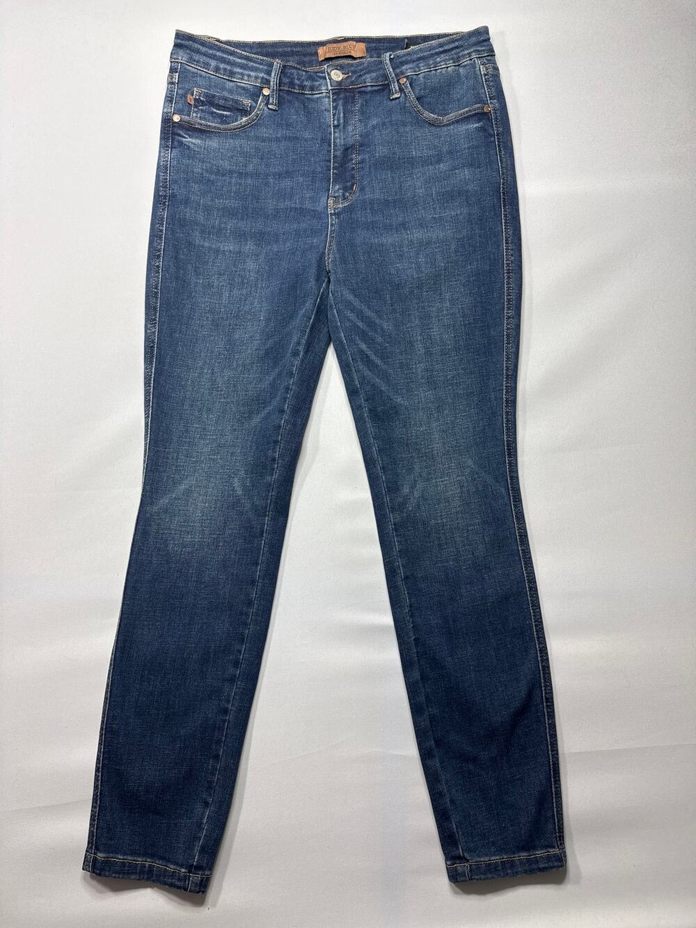 Judy Blue Women's Skinny Fit Stretch Blue Jeans - Size 15/32β (32x28)